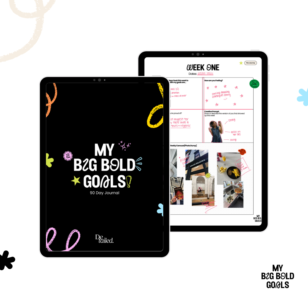 My Big Bold Goals Journal