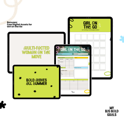 Girl on the Go Bundle (Goals Journal & Weekly Planner)