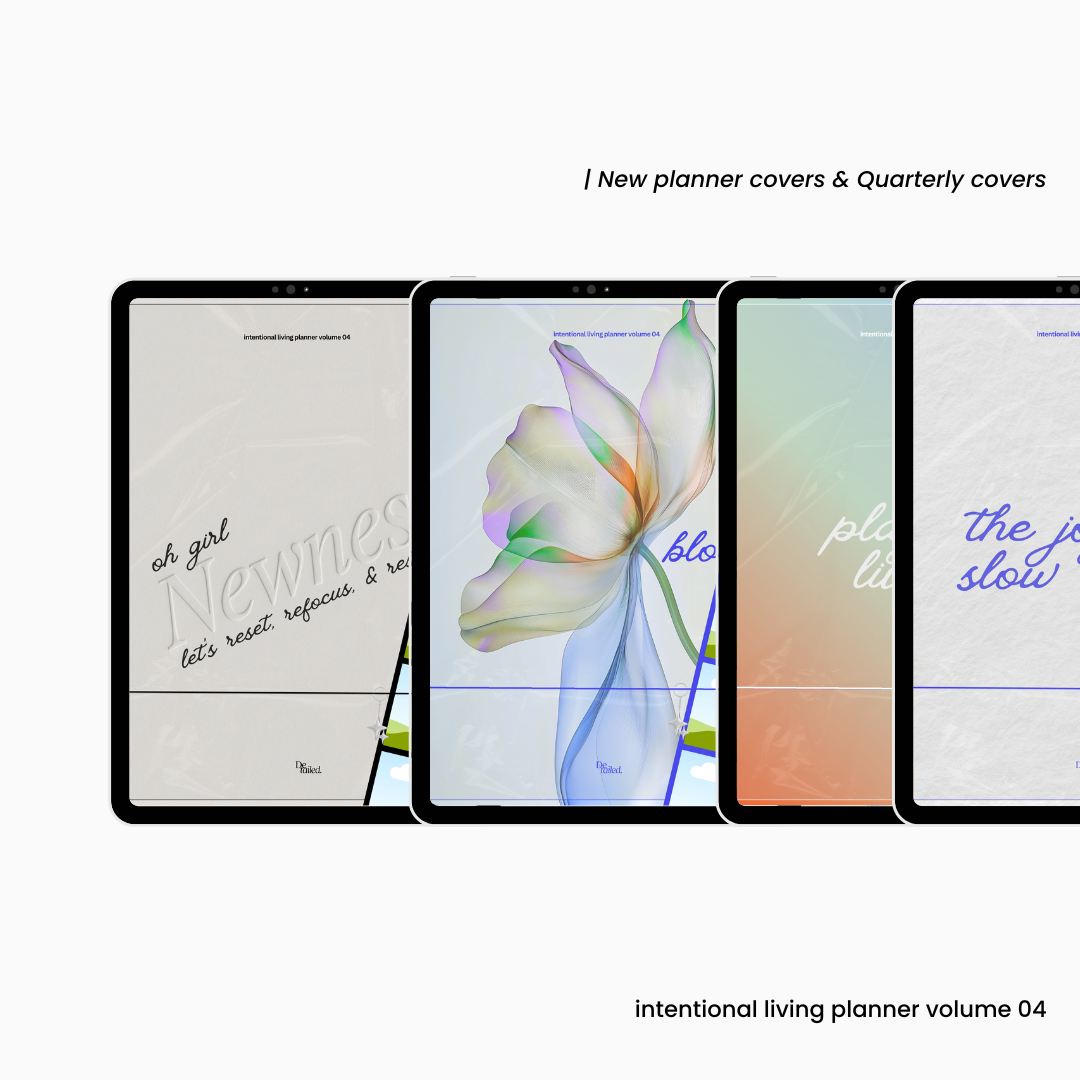 Intentional Living Planner Vol.4 (Planner + AI bot)