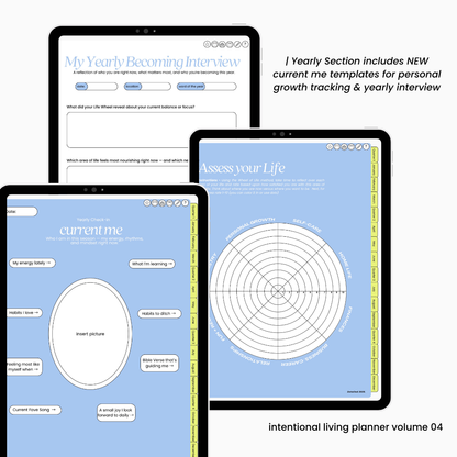 Intentional Living Planner Vol.4 (Planner + AI bot)