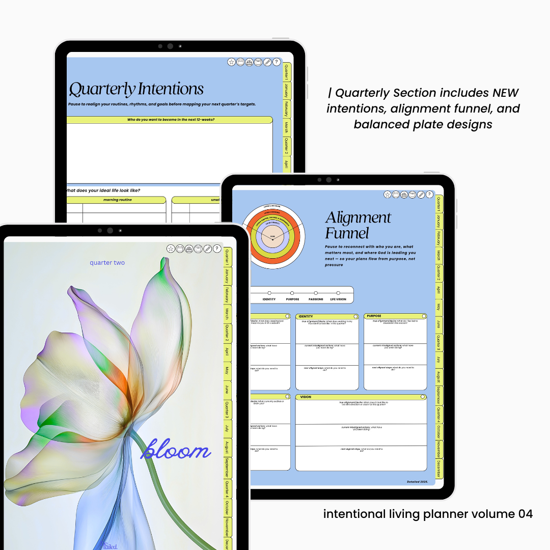 Intentional Living Planner Vol.4 (Planner + AI bot)