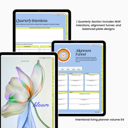 Intentional Living Planner Vol.4 (Planner + AI bot)