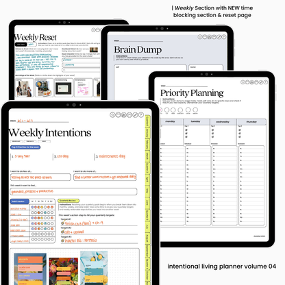 Intentional Living Planner Vol.4 (Planner + AI bot)