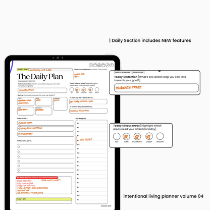 Intentional Living Planner Vol.4 (Planner + AI bot)